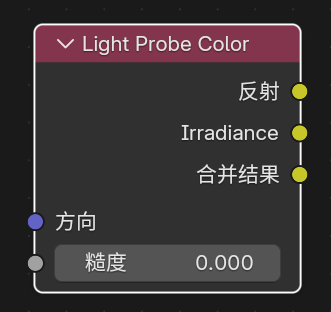 Light Probe Color node